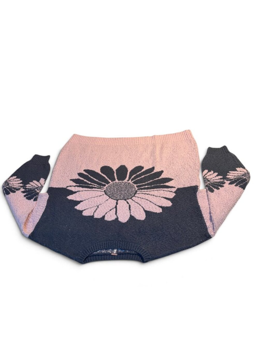 FREE PEOPLE "Pull In Bloom" Oversized Sweater - NWOT, S, Purple/Blue - Picture 4 of 13